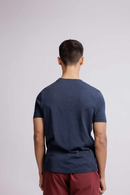 Carbontree Organic Cotton Men Denim Mel Carbon Lightweight T-Shirt