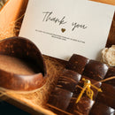 Thenga Eco-Friendly Corporate Gift Hampers | Sustainable Gift Hampers for Employees | Includes 1 Pen Holder, 1 Clock, 1 Mobile Holder, and Message Card