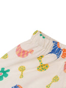 Greendigo Organic Cotton Pack of 2 Top and Pant for Newborn Baby Girls - Off White