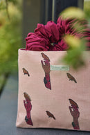 The Conscious Closet Birdie Scrunchie Open Tote Bag