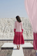 The Loom Art Tulip Rogue Handwoven Chanderi Silk Dress