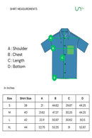 Un Denim  - Light Indigo Half-Sleeved Shirt | Lightweight Denim