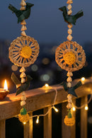 GreenKraft Pakshi Handcrafted Chamba Streamer - Set of 2