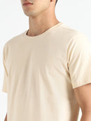 Livbio Organic Cotton & Naturally Dyed Rust Cream Men's T-shirt