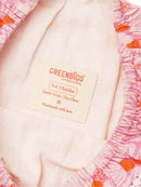 Greendigo Organic Cotton Pack of 1 Romper for Newborn Baby Girls - Pink