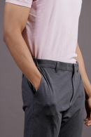 Carbontree Organic Cotton Men Charcoal Mel Casual Chino Shorts