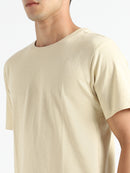 Livbio Organic Cotton & Naturally Fiber Dyed Lemon Yellow Men's T-shirt