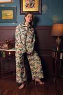 Label Muslin Daisy Charm Jacket Pant Set