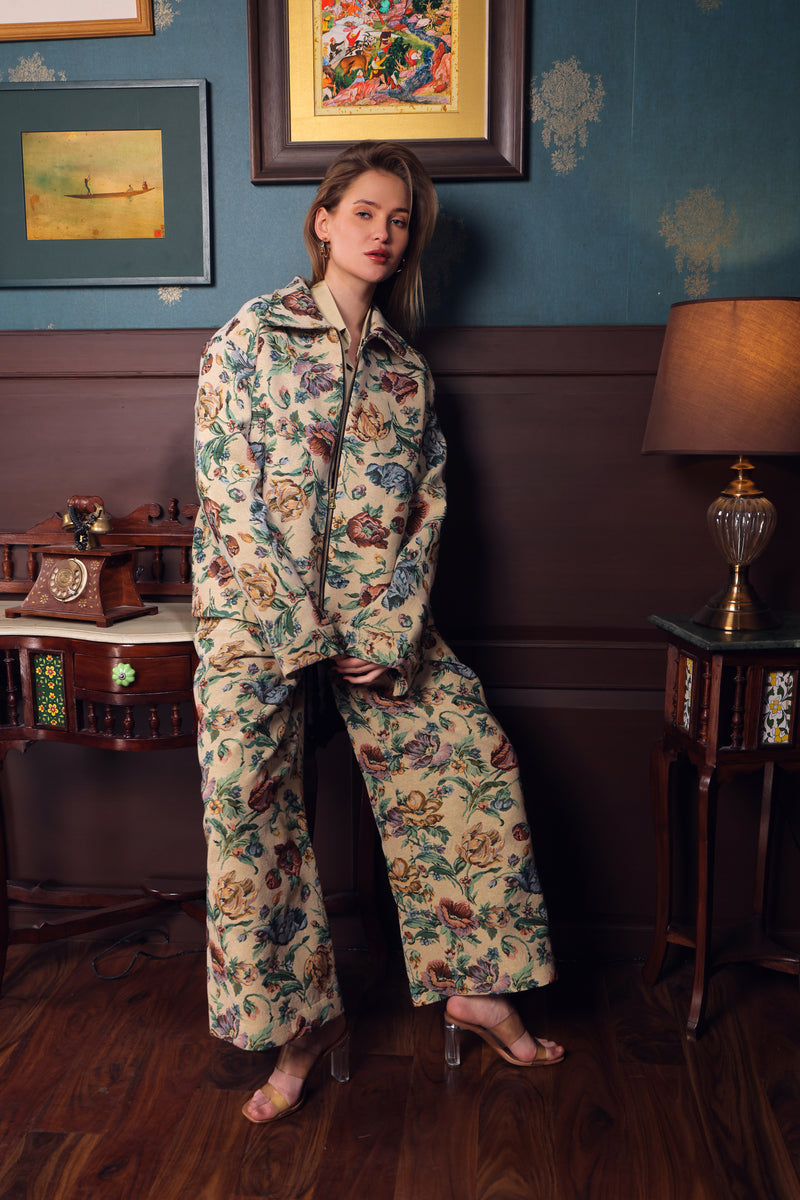 Label Muslin Daisy Charm Jacket Pant Set