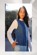 Un Denim - Panelled Shift Dress | Lightweight Denim