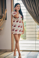 The Conscious Closet Congo Brown Gusty Mindful Short Detachable Dress