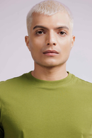 Carbontree Organic Cotton Men Moss Green Carbon Lightweight T-Shirt