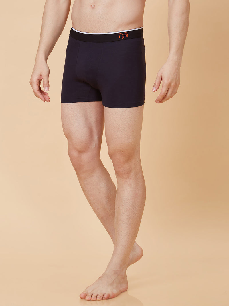 Roar for Good Blue Underwear for Men | Made from Bamboo Trunks| Softer than Cotton | Anti odour | No-Marks waistband