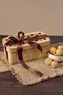 GreenKraft Mira Handcrafted Bamboo Rectangular Box - Set of 3