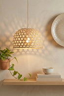 GreenKraft Elara Handcrafted Bamboo Lampshade