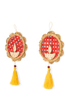 GreenKraft Deepak Handcrafted Bamboo Hanging - Set of 2