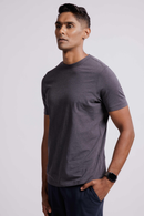 Carbontree Organic Cotton Men Charcoal Mel Carbon Lightweight T-Shirt