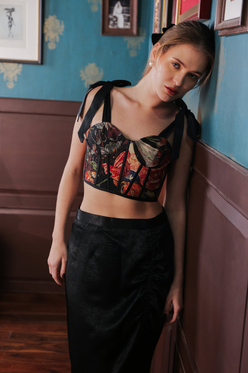 Label Muslin Shadow Sonata Skirt Set