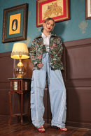 Label Muslin Forest Frame Jacket Set