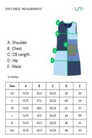 Un Denim - Panelled Shift Dress | Lightweight Denim