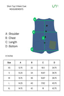 Un Denim - Dark Indigo Short Top X Waist Coat | Lightweight Denim