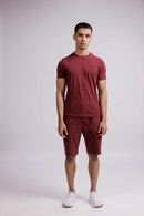 Carbontree Organic Cotton Men Sangria Carbon Lightweight T-Shirt