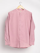 Livbio Organic Cotton & Naturally Dyed Mens Round Neck Purple Haze Shirt