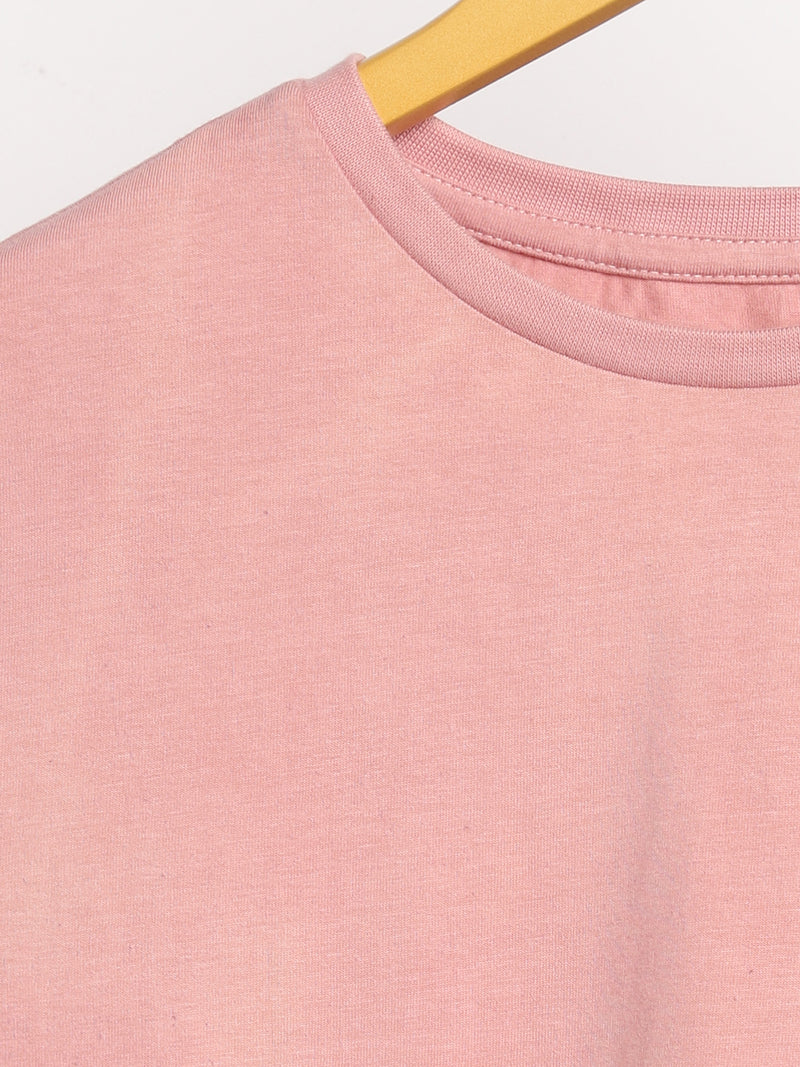 Livbio Organic Cotton & Naturally Dyed Earth Pink Women's T-shirt