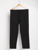 Livbio Organic Cotton & Naturally Dyed Hand Spun & Hand Woven Womens Iron Black Pants