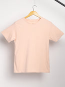 Livbio Organic Cotton & Naturally Fiber Dyed Baby Pink Men's T-shirt