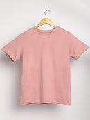 Livbio Organic Cotton & Naturally Dyed Earth Pink Men's T-shirt