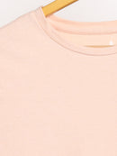 Livbio Organic Cotton & Naturally Fiber Dyed Baby Pink Men's T-shirt