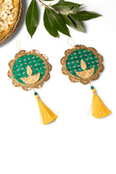 GreenKraft Deepak Handcrafted Bamboo Hanging - Set of 2