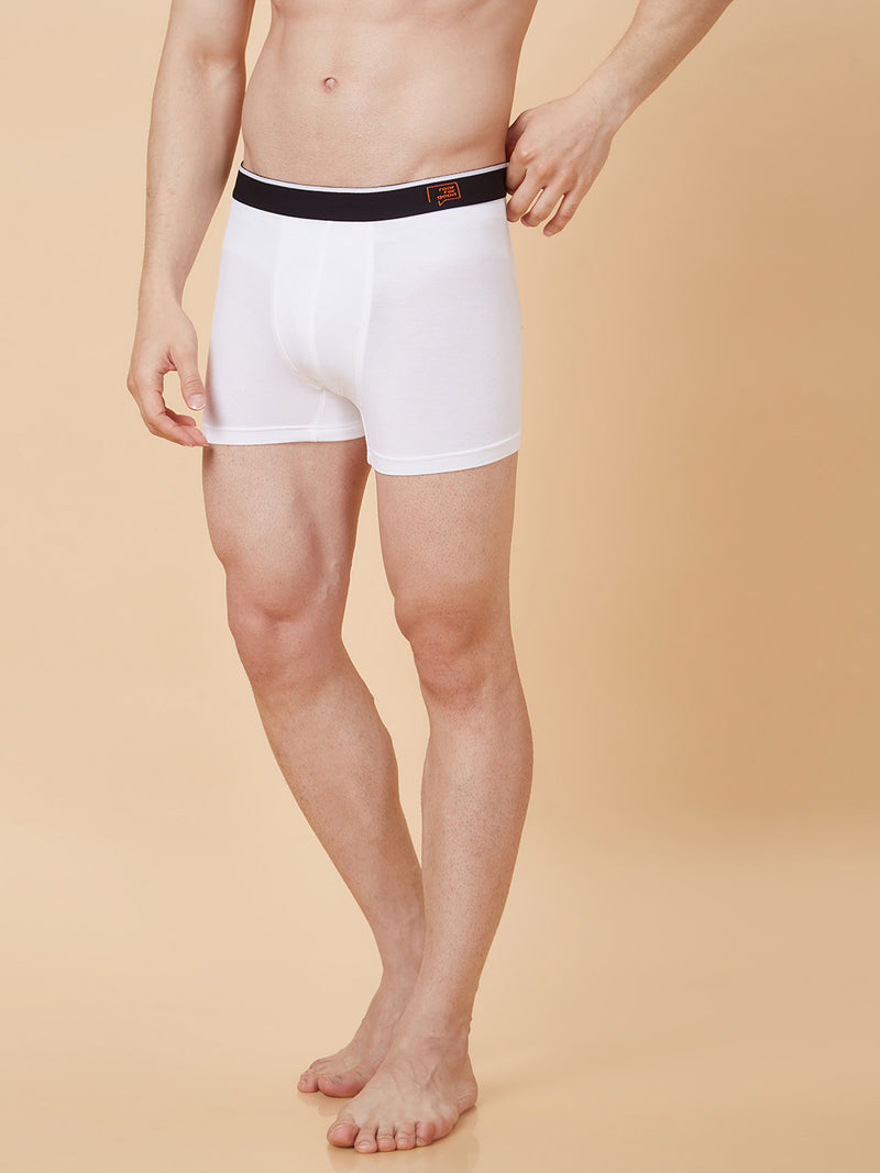 Roar for Good White Underwear for Men | Made from Bamboo Trunks| Softer than Cotton | Anti odour | No-Marks waistband