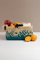 GreenKraft Pearl Handcrafted Bamboo Tray - Set of 2