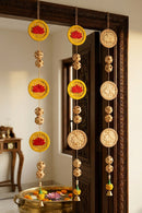 GreenKraft Neelkamal Handcrafted Bamboo Streamer - Set of 2