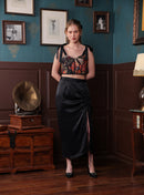Label Muslin Shadow Sonata Skirt Set