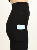 Bamboo Fabric Gen Z High-Waist Yoga Pants with Pockets | Sustainable, Breathable & Stretchable Gym Leggings