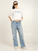 Women Oversized Bamboo T-Shirt – Soft, Breathable & Sustainable Fit