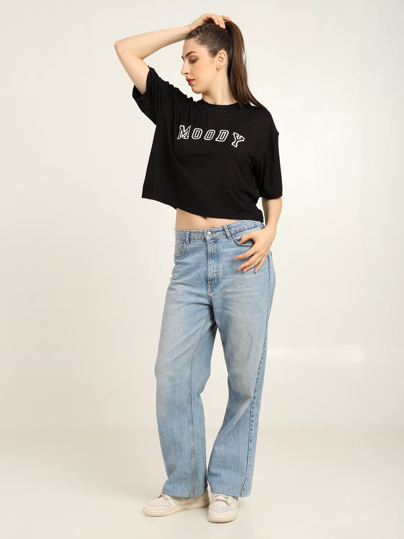 Women Oversized Bamboo T-Shirt – Soft, Breathable & Sustainable