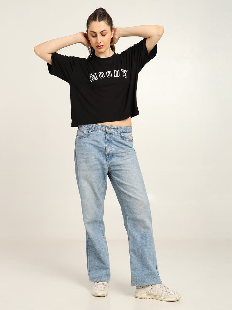 Women Oversized Bamboo T-Shirt – Soft, Breathable & Sustainable