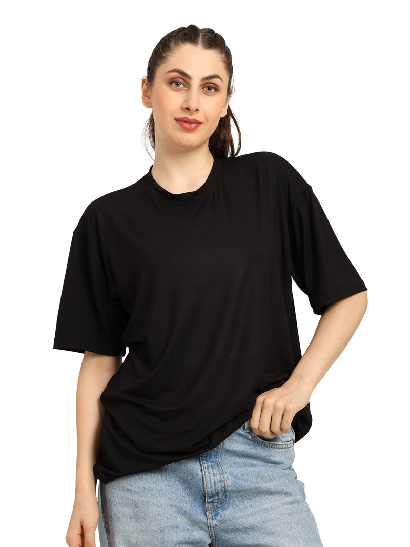 Women Oversized Bamboo T-Shirt – Soft, Breathable & Sustainable Fit