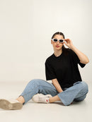 Women Oversized Bamboo T-Shirt – Soft, Breathable & Sustainable Fit