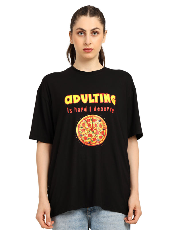 Women Oversized Bamboo T-Shirt – Soft, Breathable & Sustainable