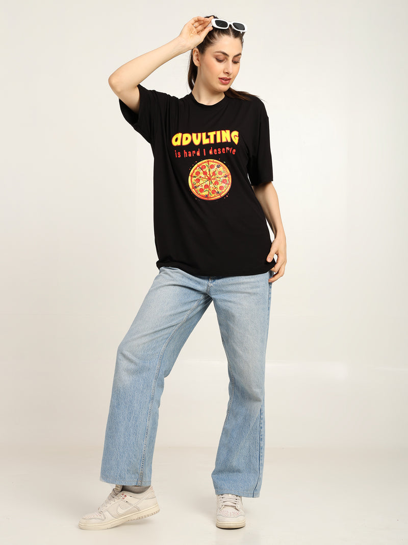 Women Oversized Bamboo T-Shirt – Soft, Breathable & Sustainable