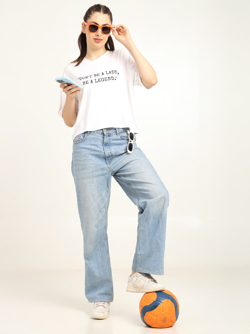 Women Oversized Bamboo T-Shirt – Soft, Breathable & Sustainable Fit