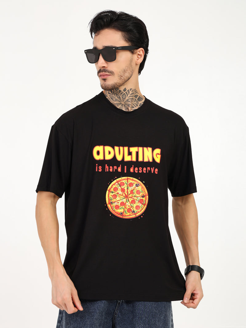 Men Oversized Bamboo T-Shirt – Soft, Breathable & Sustainable