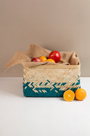 GreenKraft Pearl Handcrafted Bamboo Tray - Set of 2