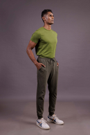 Carbontree Organic Cotton Men Forest Mel Men'S Multi-Utility Joggers