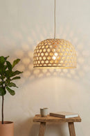 GreenKraft Elara Handcrafted Bamboo Lampshade